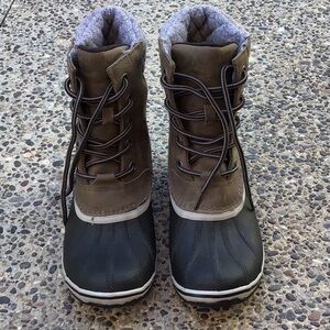 Sorel Women's Slimpack II Lace Duck Boots 8.5 EUC